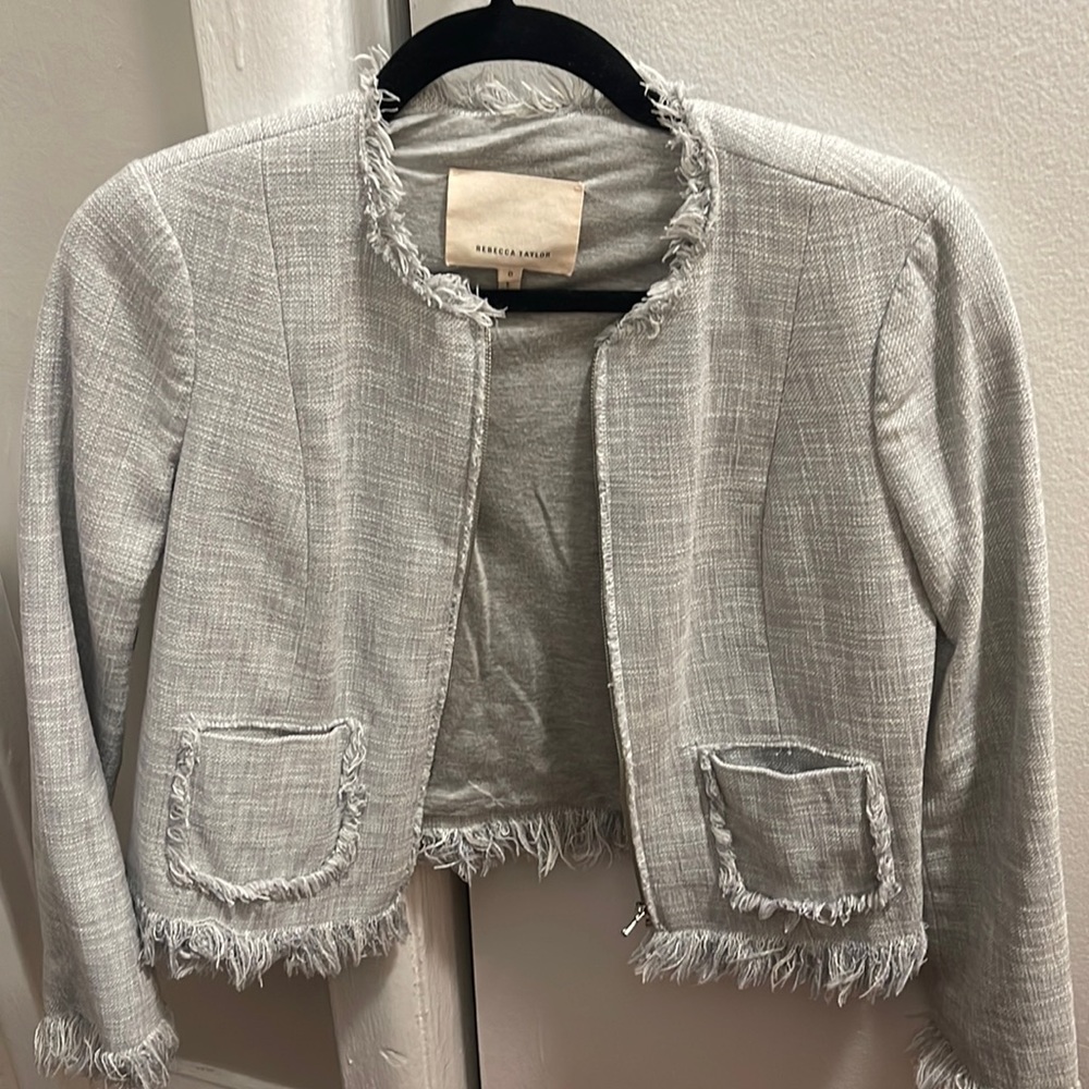 Rebecca Taylor Tweed Blazer